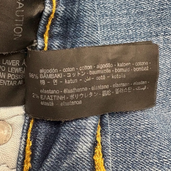 ZARA, Women’s Straight Leg Jeans Blue, Size US 4 - Picture 8 of 9